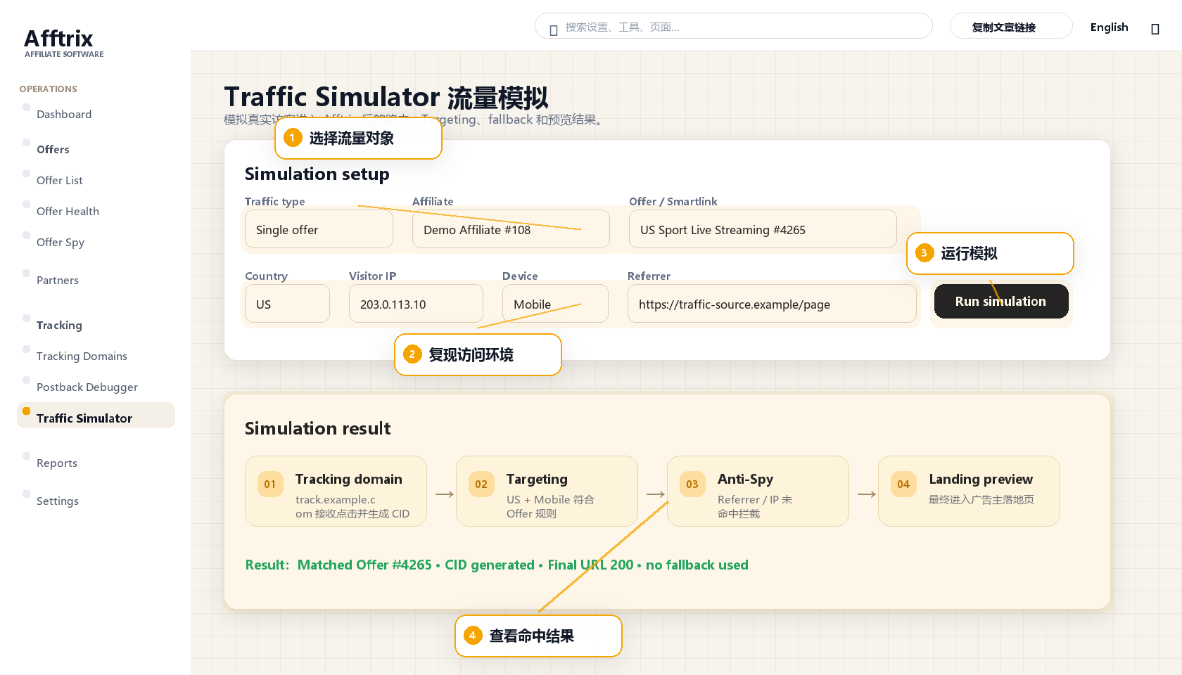 Traffic Simulator 流量模拟标注图